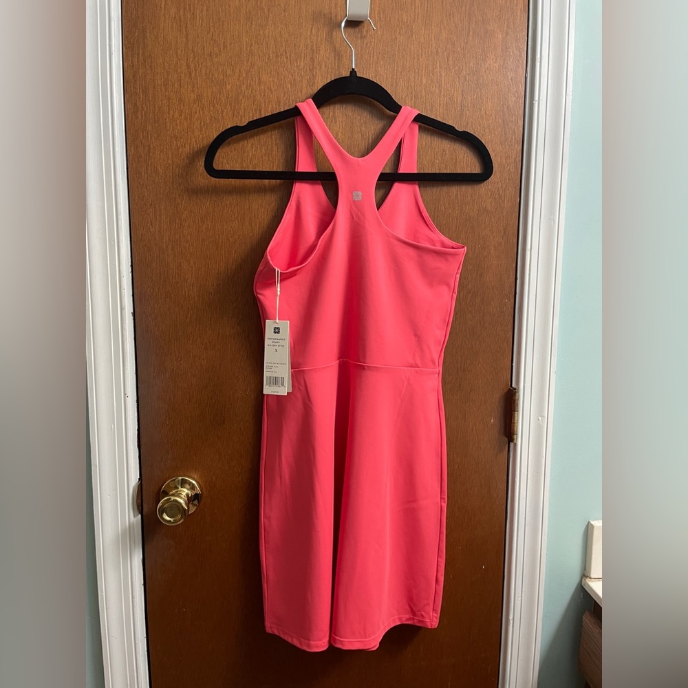 NIC+ZOE Vibrant Pink Sleeveless Mini Dress - Picture 4 of 5